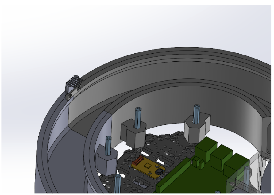 Mounting of ramp